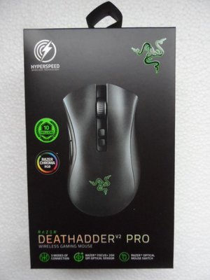 《全新》Razer DEATHADDER 雷蛇 煉獄奎蛇 V2 Pro 專業版滑鼠