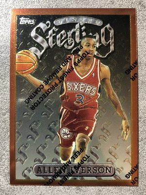 1996-97 Finest Allen Iverson rc #240 新人卡 球員卡 艾佛森 球卡 籃球卡