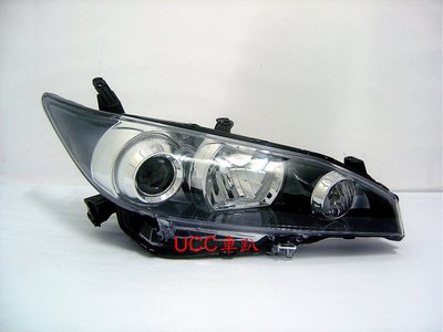 【UCC車趴】TOYOTA 豐田 WISH 09 10 11 12  原廠型 HID版 黑框大燈 TYC製 一邊3200