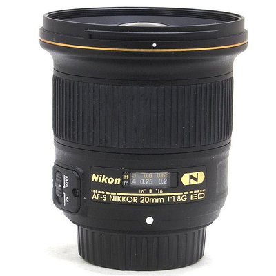 『永佳懷舊』Nikon AF-S Nikkor 20mm F1.8 G ED NO.222263 ~中古~