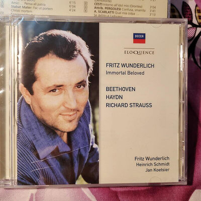 絕版 ELQ4826526  Fritz Wunderlich  男高音 翁得里希 精選