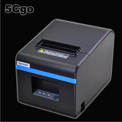 5Cgo【智能】芯燁XP-N160II熱敏印表機廚房80mm印表機自動切刀不卡紙豐富接口來單提醒高速列印220V 含稅