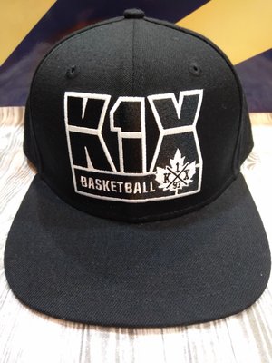 K1X 德國街頭籃球品牌 潮流 運動 嬉哈 snapback棒球帽 後扣可調整 灌籃 jordan kilgannon