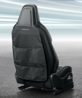 Porsche 原廠 椅背袋 椅背保護套 置物袋 收納袋 For Macan / Macan II