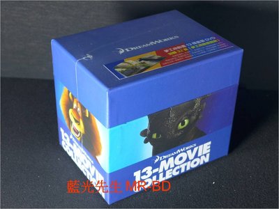 [DVD] - 夢工廠動畫 Dreamworks 13碟套裝版 - 史瑞克、馬達加斯加、馴龍高手、功夫熊貓