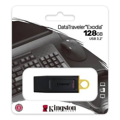 金士頓 Kingston DataTraveler Exodia USB3.2 128GB 隨身碟 DTX /128GB