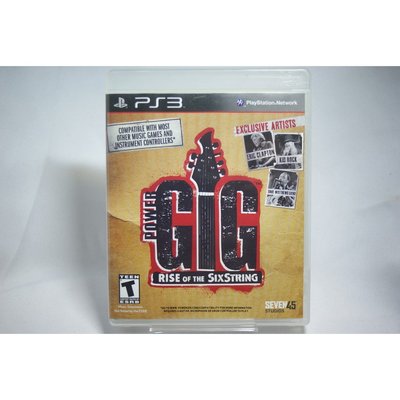 [耀西]二手 美版 SONY PS3 Power GiG：Rise of the Six String 含稅附發票