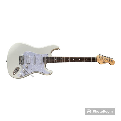 【六絃樂器】全新精選 Bensons ST-3 白色電吉他 單單雙拾音器 / 現貨特價