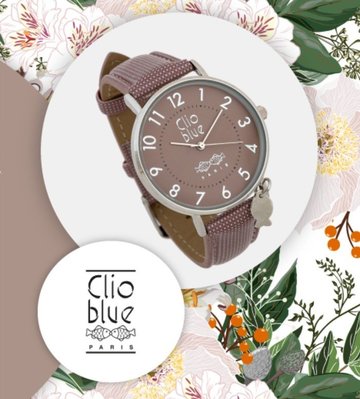 ☆Bonjour Bio☆ 法國 Clio Blue Paris 小魚吊飾 時尚手錶