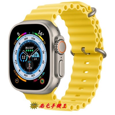 ←南屯手機王→ Apple Watch Ultra 49mm GPS+行動網路 鈦金屬錶殼+黃色海洋錶帶【直購價】