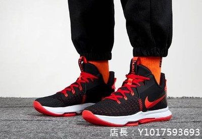 Nike LEBRON WITNESS V EP 復古 實戰 耐磨 黑紅 休閒 運動 籃球鞋 CQ9381-005 男鞋