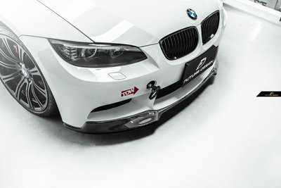 【政銓企業有限公司】BMW E90 E92 E93 升級 台規 M3 前保桿專用 V款 高品質 卡夢  前下巴 免費安裝