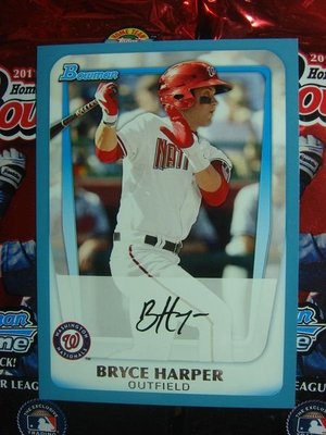 2011 MLB BOWMAN BRYCE HARPER 平行新人卡〈限量499/500〉