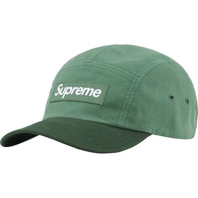 【日貨代購CITY】2021AW SUPREME Waxed Cotton Camp Cap 老帽 帽子 綠色 現貨
