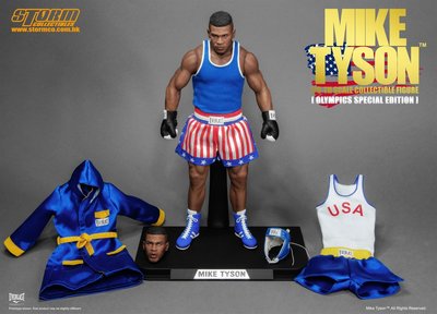 金錢貓雜貨 全新STORM TOYS 1/6 奧運版 麥克 泰森 Mike Tyson 重量級世界拳王冠軍