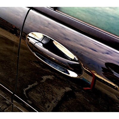 【JR佳睿精品】02-08 Benz 賓士 SL55 SL63 SL65 R230 改裝 鍍鉻內襯 內碗 防刮 貼片