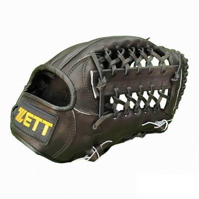 棒球帝國- 日本製 ZETT PROSTATUS 棒壘球手套 BSGA50050 黑色 外野手用