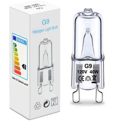 【現貨】110V 40W G9鹵素燈泡 25W G9 Halogen bulb 替代OSRAM 烤箱加熱燈泡 室內特殊照明燈泡