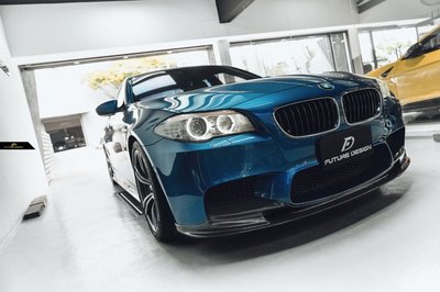 【政銓企業有限公司】BMW F10 正 M5 專用 3D 款 CARBON 碳纖維 卡夢前下巴  免費安裝 現貨