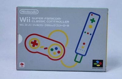 Wii　日本任天堂CLUB 限定特典　Wii主機專用 SFC 超級任天堂 (超任) 原版手把控制器　純日版 二手品