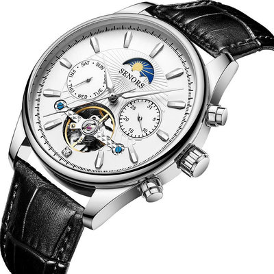 男士手錶 6針多功能機械手錶防水機械手錶 電商熱銷商務手錶 男機械手錶