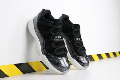 【明朝運動館】Air Jordan 11 Low “Barons”黑銀 低幫 休閒運動 籃球鞋 528895-010 男女鞋耐吉 愛迪達