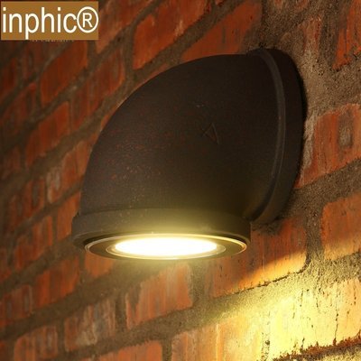 INPHIC-loft創意個性復古餐廳吧台美式鄉村水管過道工業風壁燈