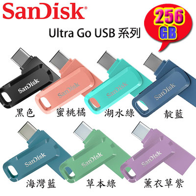 【MR3C】含稅公司貨 SanDisk Ultra Go USB Type-C 256GB 256G 雙用隨身碟