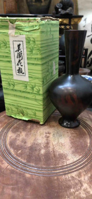 日本銅花瓶H110