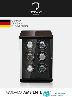 MODALO德國搖錶器立式6錶位晃錶器默達咯搖擺機械錶收納盒旋轉器.