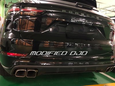 DJD19101103 Porsche Cayenne E3 保時捷 凱燕 排氣管 尾飾管