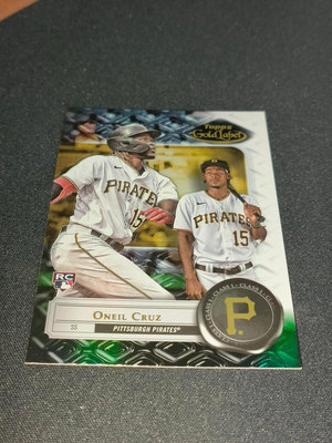 Oneil Cruz 2022 Topps Gold Label Class 1 Baseball Rookie Card (Pirates)