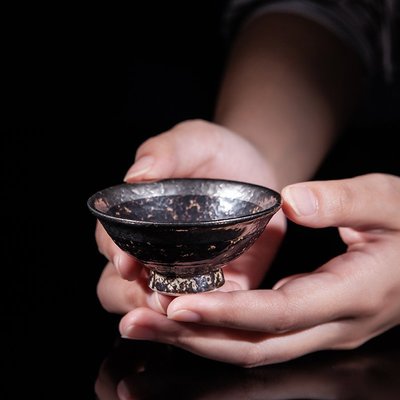日本波佐見燒陶悅窯陶瓷酒具高端匠人手繪清酒杯復古風日式酒盞