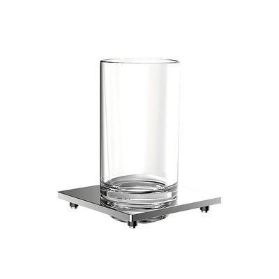 【亞御麗緻衛浴】EMCO LIAISON Glas holder 杯架(需搭配框架)182000102