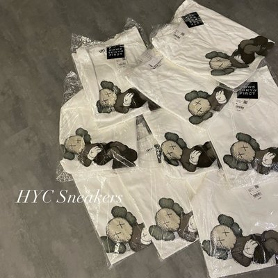 [HYC] 日本代購 KAWS UT TOKYO FIRST SEPARATED UNIQLO TEE 白 展覽限定款