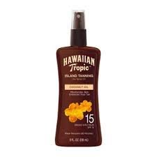熱帶夏威夷古銅助曬油Hawaiian Tropic SPF15 也有Ocean Potion 海洋魔力助曬乳