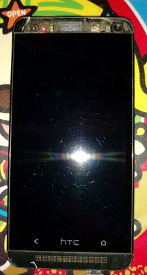 $${故障機}HTC New One M7 801e 黑色$$