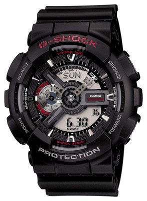 日本正版 CASIO 卡西歐 G-Shock GA-110-1AJF 男錶 男用 手錶 日本代購