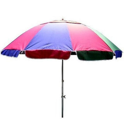 【擺攤傘 大雨傘 遮陽傘】大型海灘傘-45英吋圓形-子母傘(不含腳架)大陽傘 戶外遮陽傘 市集傘 攤販傘【安安大賣場】