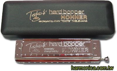 天堂集團《HOHNER Toots Hard Bopper 12孔木格半音階口琴》