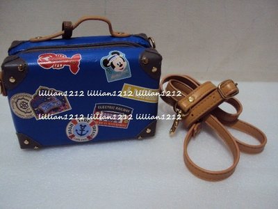 日本2013東京迪士尼disney春季Duffy達菲熊手提箱行李相機包二手品