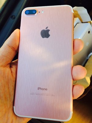 Apple iPhone 7 plus 128GB ~~玫瑰金 8成新
