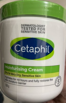 Cetaphil舒特膚長效潤膚霜 保濕溫和臉部身體乳霜無香料異位性皮膚 乾燥敏感性肌膚皆可用（容量：550g)