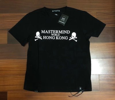 【熱賣精選】 日本mastermind japan hongkong香港限定黑色骷髏頭短袖T恤tee高品質
