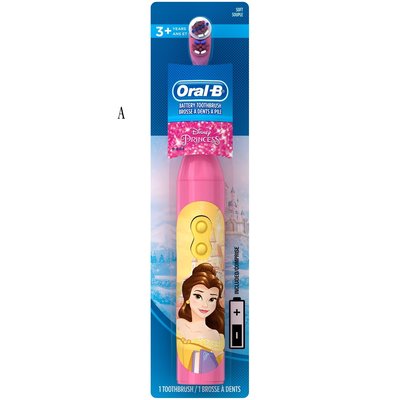 Oral-B 歐樂B兒童電池式電動牙刷 旋轉式刷頭 迪士尼公主
