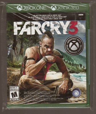 全新XBOX ONE 原版片 英文版 極地戰嚎3 FAR CRY 3