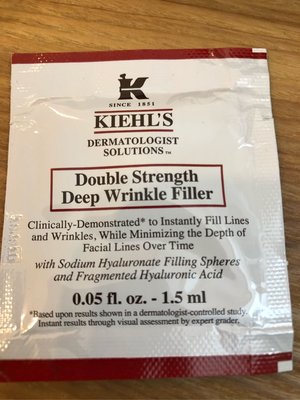 美代小舖 現貨 Kiehl's 契爾氏 雙效玻尿酸除皺筆 試用包 1.5ml