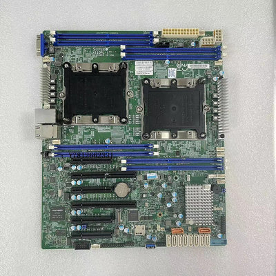 電腦零件超微X11DPL-i LGA3647雙路鉑金8163 IPMI服務器主板 ATX C621芯片筆電配件