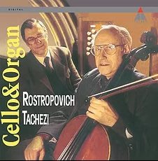 黑膠唱片 2LP Mstislav Rostropovich (cello) Cello & Organ 大提琴與管風琴