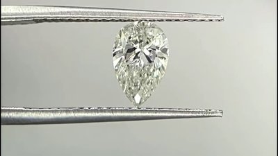 【巧品珠寶】1克拉 梨形天然鑽石裸鑽 清新水滴形
